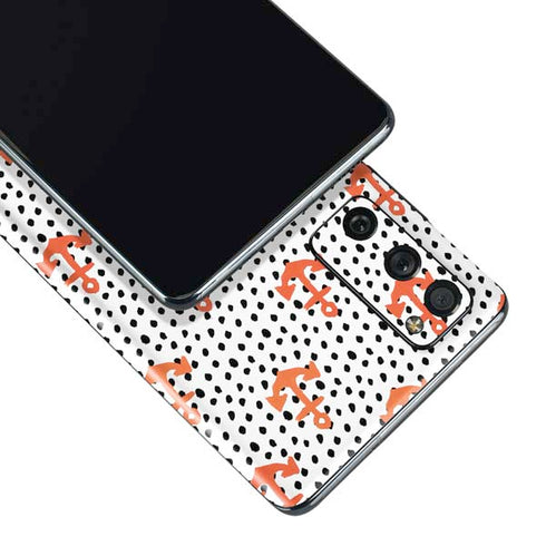 Bouffants and Broken Hearts Anchors and Dots Galaxy S20 Fan Edition Skin